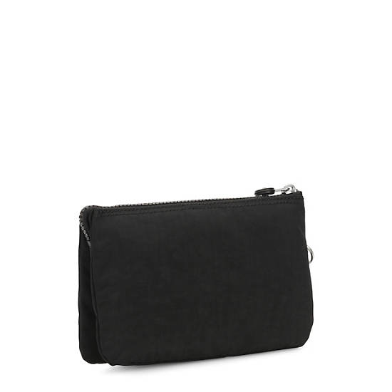 Kipling Creativity Extra Large Wristlet Bags Black Noir | CA 2068PJ